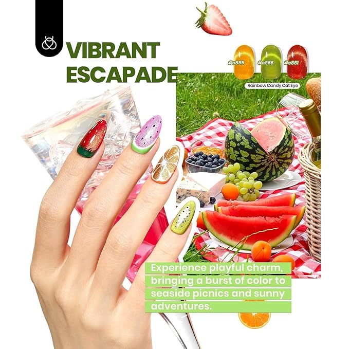 Beetles Cat Eye Gel Nail Polish Set - 36 Colors Red Purple Brown Green Burgundy Magnetic Christmas Gel Polish Kit Base Gel Glossy Matte Top Coat Magnet Soak off UV DIY Salon Nail Art Gift for Women