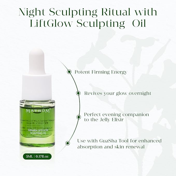 Organic Anti Aging Serum, Ultra-Light Texture, 100% Nature Glow Serum for Face, Firming Antioxidant Facial Oil with Retinol, Camellia Seed + Sea Buckthorn Oil + Aloe, Safe For Sensitive Skin