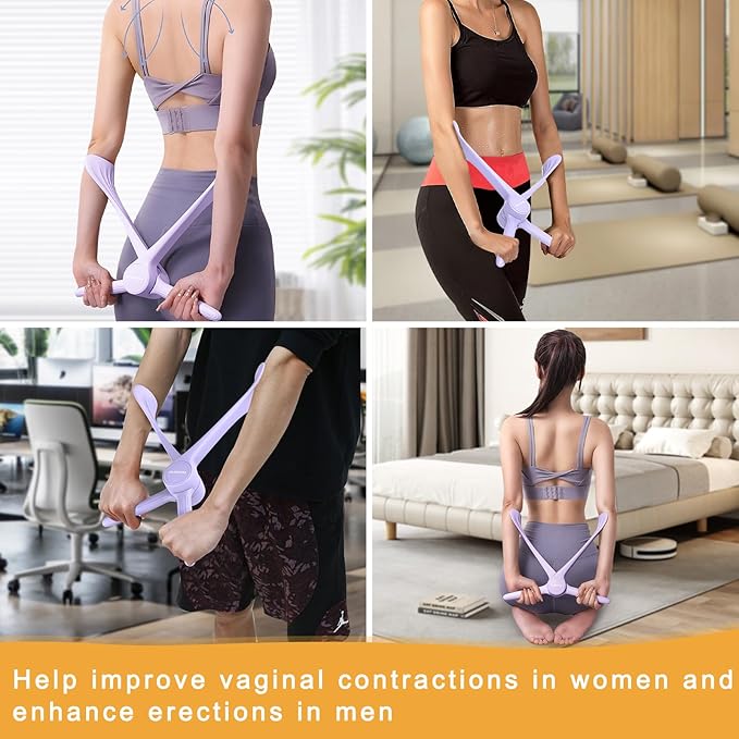 Arm Workout Equipment for Women - Back Fat Slimmer, Chest and Upper Shoulder Strengthener, Work From Home Fitness