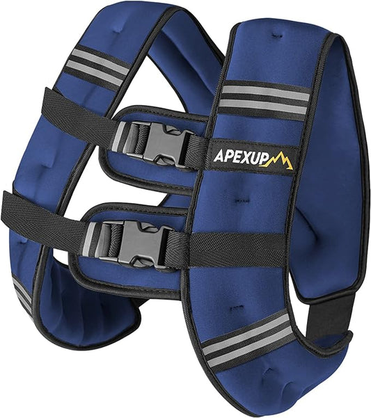 APEXUP Weighted Vest Men Women, Weight Vest for Women Workout Equipment for Strength Training Running
