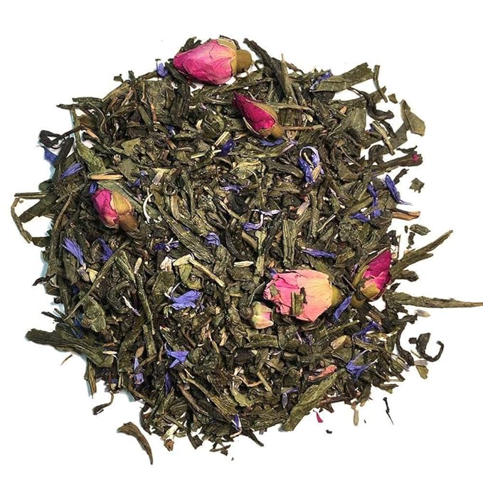 Organic Positively Tea Company, Secret Garden, Green Tea, Loose Leaf, 16 Ounce