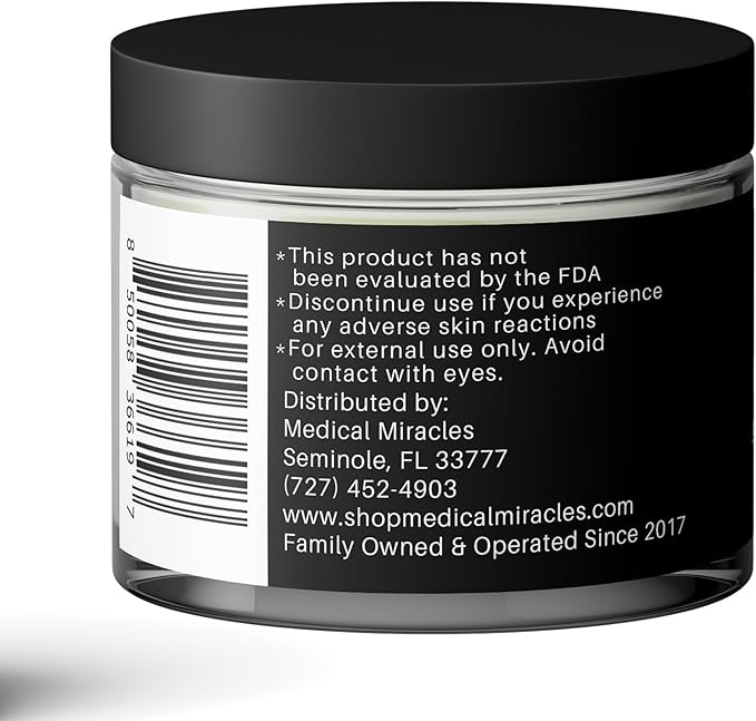 Medical Miracles New Hemp Salve Super Intense Strength 20,000 MG. Ideal for HIPS, Joints, Neck, Back, Elbows, Fingers, Hands, and Knees. 100% Natural - Proudly Made in USA