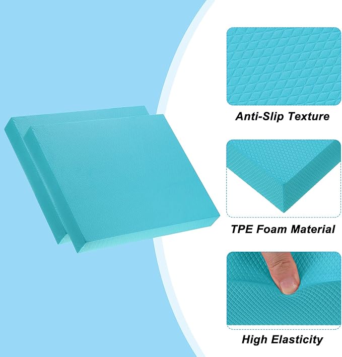 PATIKIL Balance Pad Non-Slip TPE Foam Pad Cushion Exercise Yoga Mat Knee Pad for Fitness Stability Core Training Stretching