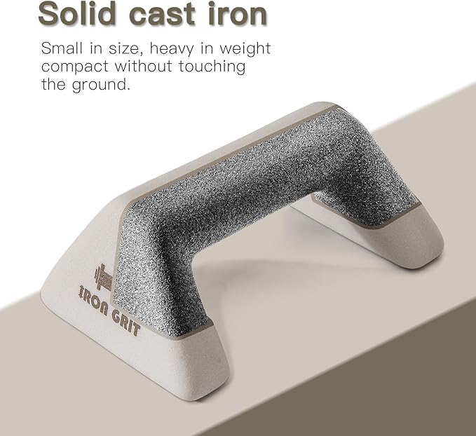 Push Up Handles with Ergonomic Handles and 4lb weight-Non-slip Parallettes Bars for Home Fitness Training, Push Up Stands Handle Perfect for Floor Workout Exercise