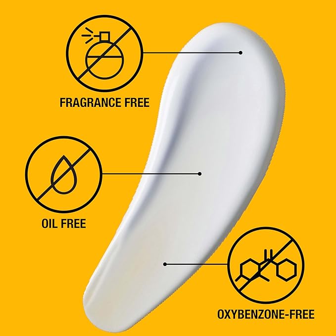 Neutrogena Clear Face Sunscreen Lotion for Acne-Prone Skin, Broad Spectrum SPF 50, Sunscreen for Face & Oily Skin, Oil-,Fragrance- & Oxybenzone-Free, Water Resistant, Matte, Unscented, 3 Fl Oz