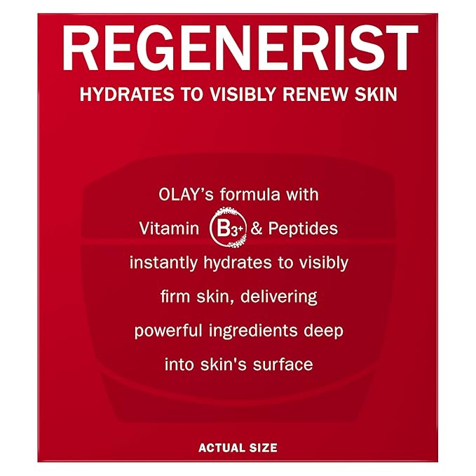 Olay Face Moisturizer, Regenerist Micro-Sculpting Cream for Women, Fragrance-Free - Hydrating, Anti-Aging Skin Care (1.7 oz) & Trial Size Vitamin C Cleansing Melts, Water-Activated Face Wash (12 ct)