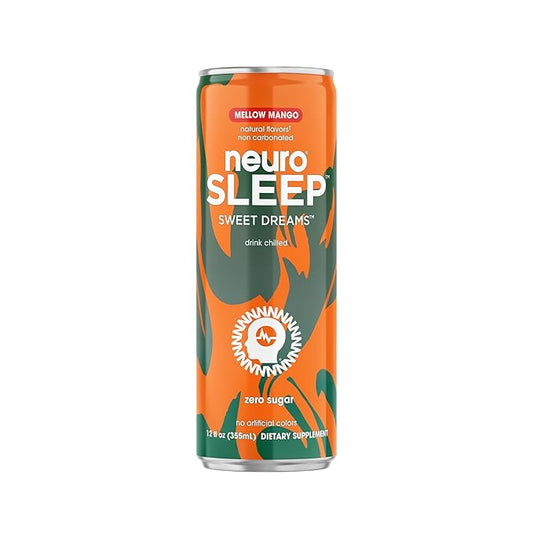Neuro Sleep Mellow Mango, 12 Fl Oz Can (Pack of 12)