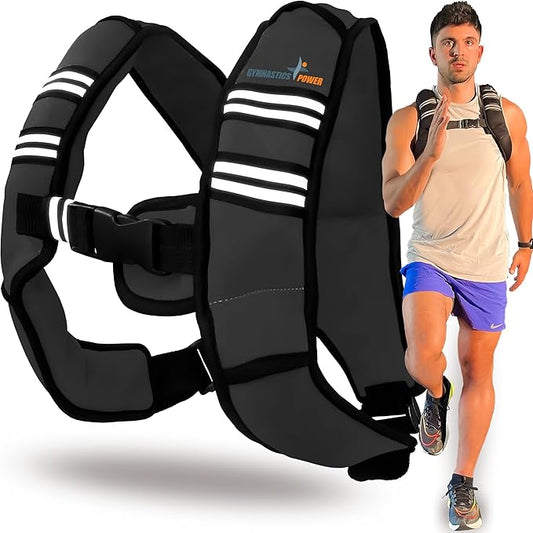 Weighted Vest for Men and Women 6Lb/8Lb/10Lb/12Lb/15Lb/20Lbs Adjustable Workout Vest for Strength Training, Running, Cardio, Rucking, Fitness & Cross Training