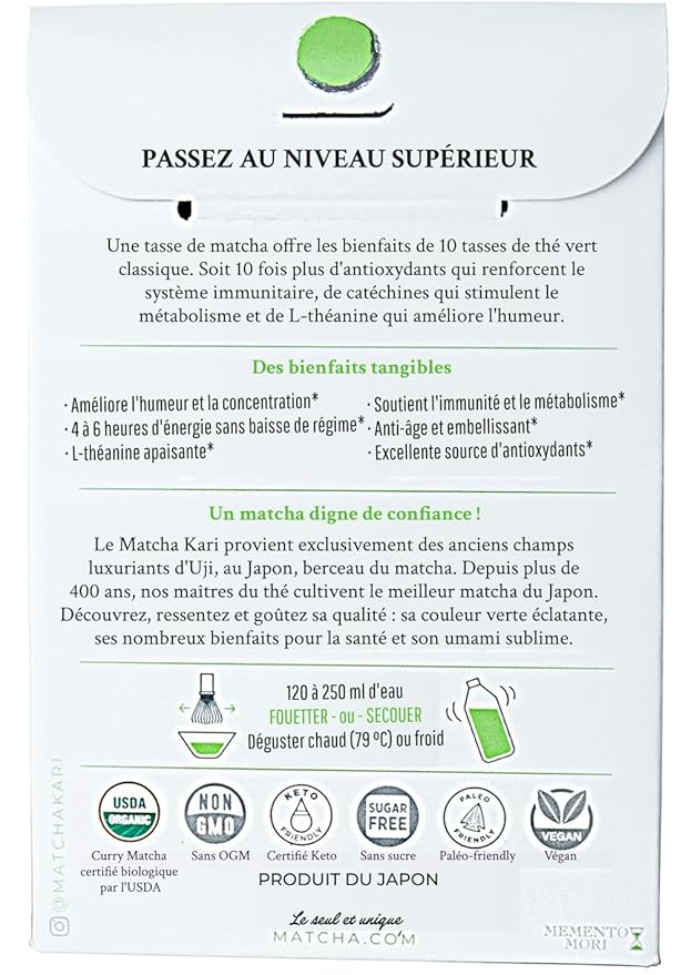 Matcha Green Tea Powder Single Serving Sticks, Dr. Weil's Ceremonial Organic Matcha Powder Singles Packets - Individual Matcha Tea Packets (12)