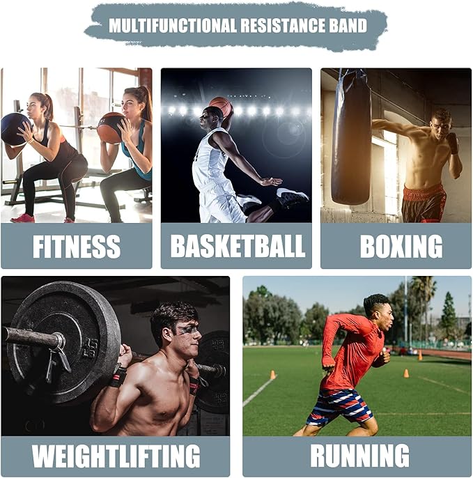 YNXing Speed Strength and Agility Resistance Bands