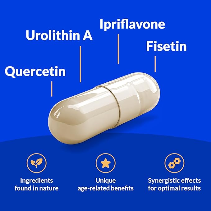 Brain Health Supplement - 60 Count - Support Strong Memory, Recall - Protect Against Normal Age-Related Cognitive Decline