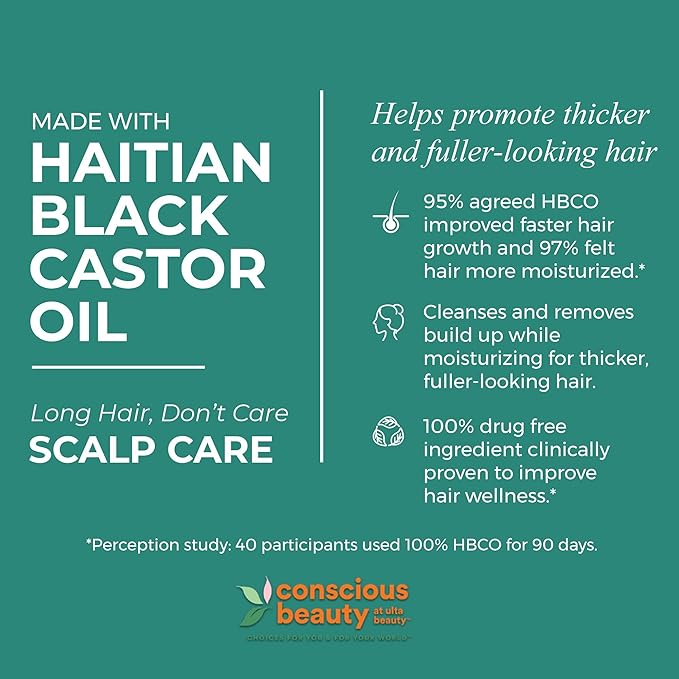 Kreyol Essence Growth Duo - Haitian Black Castor Oil Original 2 Oz + Scalp Care Shampoo with Rosemary Mint and Haitian Black Castor Oil (Oz