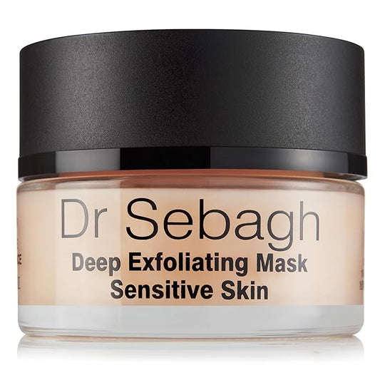 Dr Sebagh Deep Exfoliating Mask (1.7 fl oz) | Formulated For More Sensitive Skin | Enhanced with Azelaic Acid & Lactic Acid | Hydrate, Exfoliate & Rejuvenate | Minimises Appearance of Facial Lines