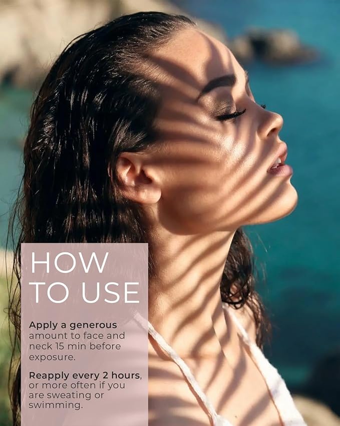 Beyou. Niacinamide Daily Moisturizer Mineral Face Sunscreen + SPF 50 – Tinted Sunblock with Zinc Oxide, Lightweight & Fast-Absorbing, Oil- Free, Plant-Based, Cruelty-Free, All Skin Types – 1.69 fl oz