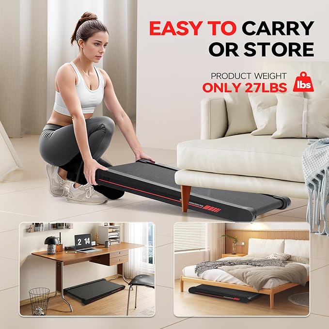 Sperax Walking Vibration Pad,Under Desk Treadmills for Home,4 in 1 Vibration Plate Exercise Machine,Portable Walking Pad with APP,350 Lb Capacity Multifunctional Treadmill Pro Max