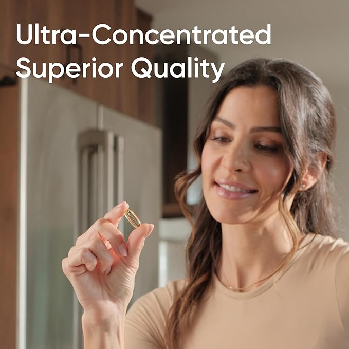 Sports Research® Omega-3 Fish Oil Mini Gels - Sourced from Wild Alaska Pollock w/Omega-3 EPA & DHA - Burpless, Bovine Free, Non-GMO, & MSC Certified Sustainable - 240 Count