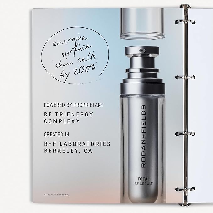 RODAN + FIELDS Total RF Serum 30 mL | Skincare Serums | Hydration, Anti-Aging for Women | Self-Care | Targets Deep Wrinkles & Fine Lines | Morning & Night Use