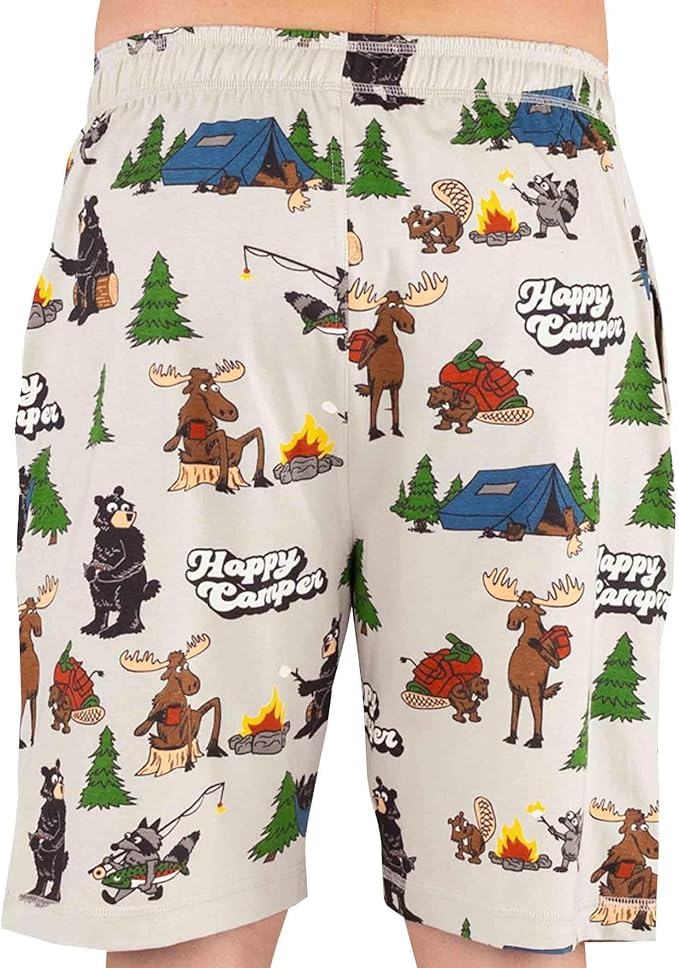 Lazy One Pajama Shorts for Men, Men's Pajama Bottoms, Sleepwear