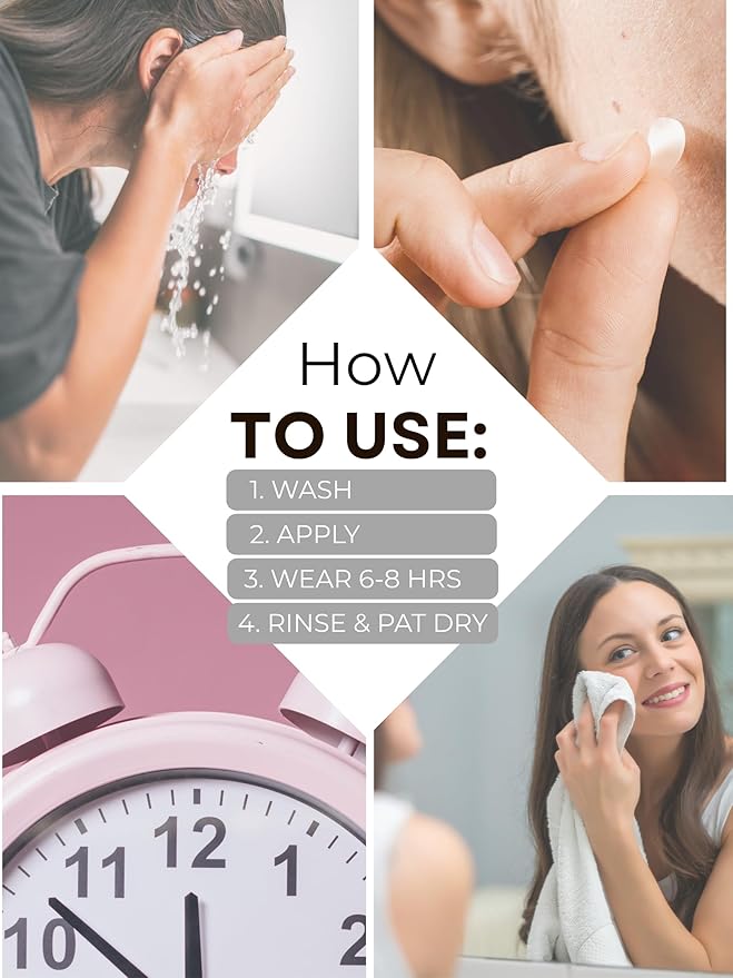 Pimple Patches- Advanced Acne Treatment For Zits and Blemishes. Hydrocolloid Spot Treatment with Salicylic Acid & Tea Tree Oil- Pimple Patch for Face- 72 ct