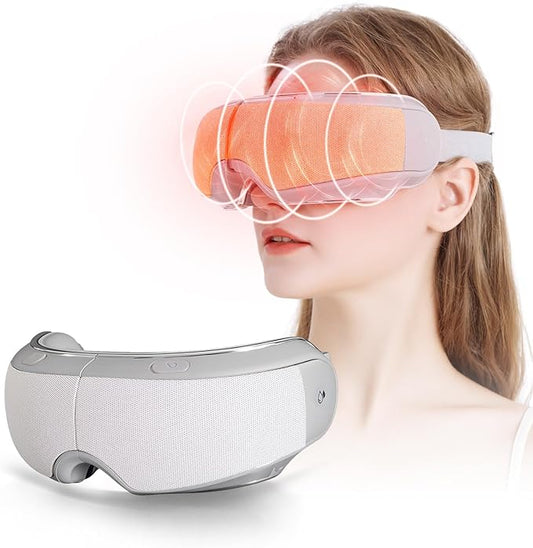 Eye Massager Spray Acupressure Kneading Heat Improve Eye Fatigue Relax Muscles Relieve Dry Eyes Ark Circles & Headaches Its Misting Feature Also Provides Refreshing Hydrating for Your Eyes