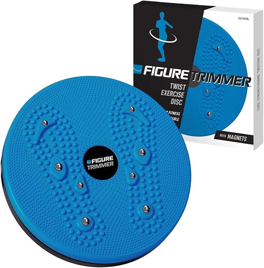 Daiwa Felicity Figure Trimmer Ab Twister Board - Waist Twister Machine for Core & Abs Exercise - Waist Twisting Fitness Tool, Dizzy Disc Twist Board for Slimming Workout & Reflexology