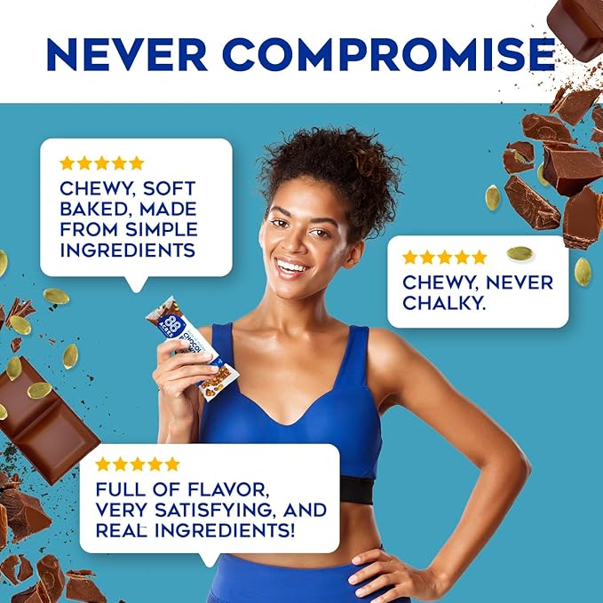 88 Acres Vegan Seed Protein Bar | 12g Plant Based Protein Per Bar, Gluten Free, Nut Free, Non GMO, School Safe, No Palm Oil | 9 Pack, 1.9 oz (Dark Chocolate Brownie)