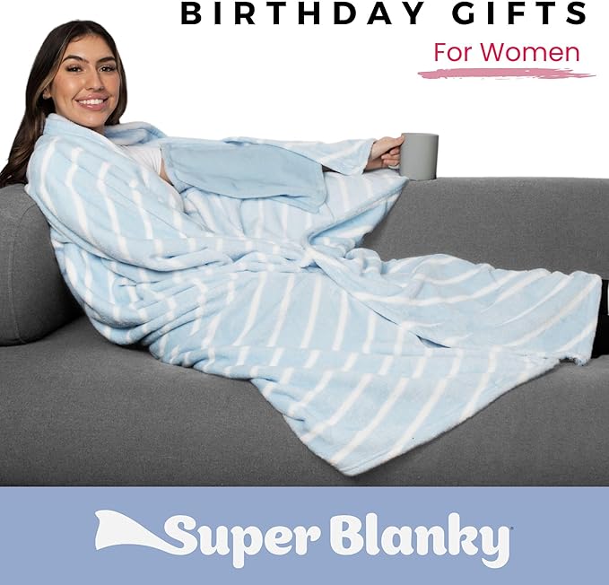 Wearable Blankets for Women, Adult Wearable Blanket Men, Top Christmas Gifts for Women, Wife Birthday Gift Ideas