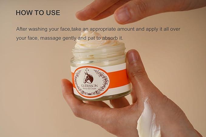 GUERISSON 9 Complex Horse Oil Cream 70g | Premium K-Beauty Moisturizer | Hydrating, Radiance-Boosting, Barrier-Supporting | Trusted Korean Daily Face Cream