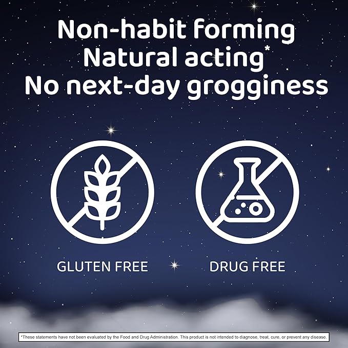 Advanced Sleep Aid Melatonin Dietary Supplement, 10mg Capsules, 60 Count