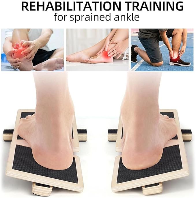 Adult Ankle Enhancement Trainer Single Leg Balance Board Suitable for Foot Sprain Yoga Stretch