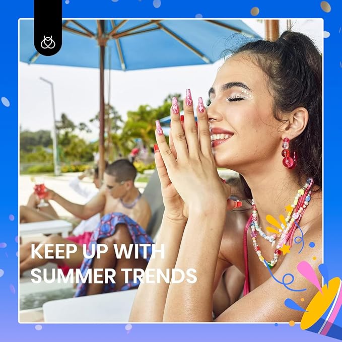 Beetles Rainbow Gel Polish Set, 20 Colors Glitter Pink Red Green Blue Bright Rainbow Collection Colorful Gel Polish Nails Sparkle Gel Base Glossy & Matte Top Coat UV Gel Gift for Women & Girls