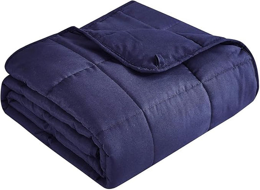 Topcee Weighted Blanket for Adults (25 lbs, 60" x 80") Queen Size Soft Cooling Heavy Blanket Sleeping, Apply to 240-260 lbs Body, Thick Breathable Blanket with Glass Bead, Easy Care