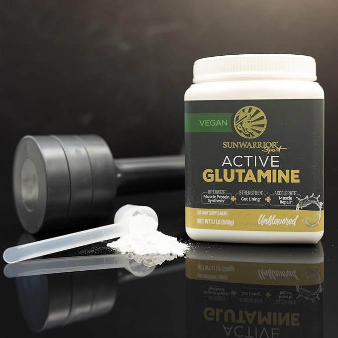 L-Glutamine Powder Glutamine Supplement Support Muscle Recovery Gut Health Support Reduce Soreness Amino Acids Boost Protein Synthesis Accelerates Recovery Post-Workout 100 Servings Unflavored