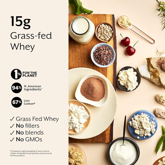 ProMix Nutrition Protein Puff Bars - Coconut - Marshmallow Crispy Treat - Great Tasting & Healthy On The Go Snack - High Protein & Low Calorie - Free From Gluten, Soy, & Corn - 12 Bars