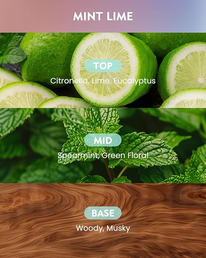 M&SENSE 3 Wick Lavender Milk Scented Candle,11.6oz Natural Soy Wax Non Toxic for Home, Up to 60 Hours Burn time,Fall Decorations for Home,Stress Relief Candles for Women/Men