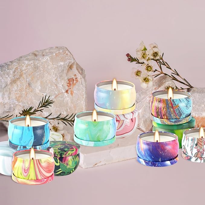 36 Pack Christmas Scented Candles Set for Home, Relaxing Stress Relief, Aromatherapy - Natural Soy Wax and Fragrance - Gifts for Women, Mom, Best Friend, Wife, Birthday