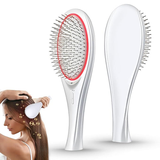 Electric Scalp Massager, Cushion Comb Scalp Massager Brush for Hair Growth-Scalp&Hair Care-Ideal Birthday/Holiday Gift for Men Women