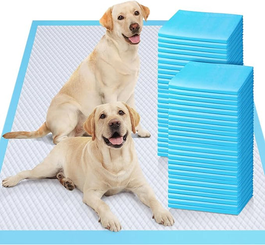 Gimars XXL 30“x36” Thicken 6 Layers Ultra Absorbency Dog Pee Pad Extra Large 3S Quick Dry Leakproof Disposable Urine Pads for Dogs, Cats, Rabbits Pets