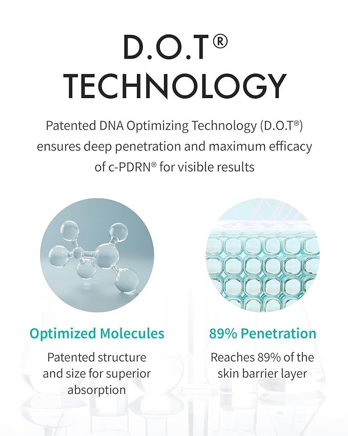 REJURAN® c-PDRN® Korean Skin Care Bundle – Turnover Ampoule Serum (1.01 fl oz) & Skin Protection Hydrating Sheet Mask (5-Pack) for Firming, Soothing & Repairing Irritated Skin with Salmon DNA