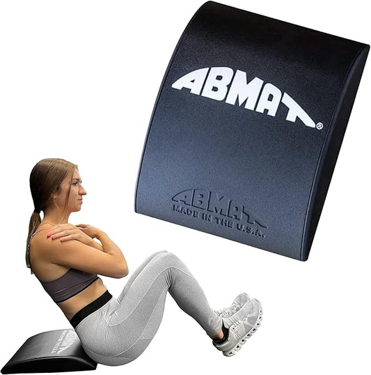 ABMAT Sit Up Mat- Premium Foam Abmat - The Original Abdominal and Core Trainer Mat for Full Range of Motion Sit ups, Crunches and Ab Workouts