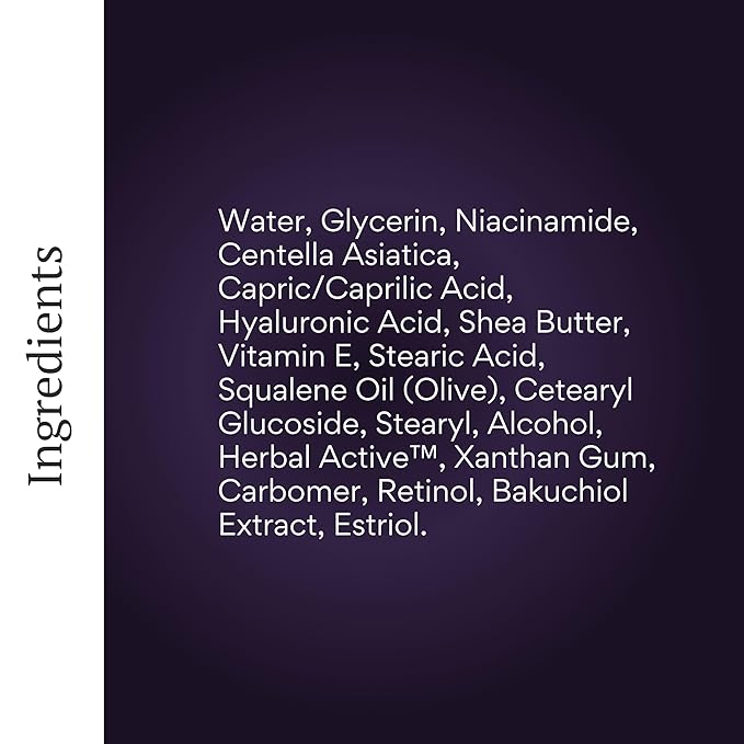 BIOBeauty Renew Night Cream – Bioidentical E3 .3% Advanced PM Face Cream with Retinol, Bakuchiol, Hyaluronic Acid & Niacinamide – Smooths, Firms & Hydrates Overnight for Youthful Radiance (1oz)