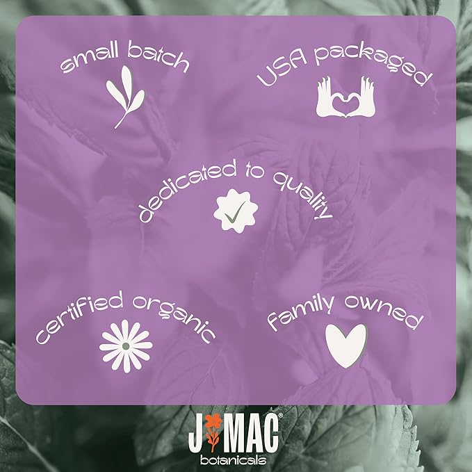 J MAC BOTANICALS Certified USDA - 100% Organic Dried Elderberries - 2lb Bulk - Non-Irradiated, Non-GMO, Whole Black Elderberry Immune Support - Raw Vegan Sambucus 2 Pack