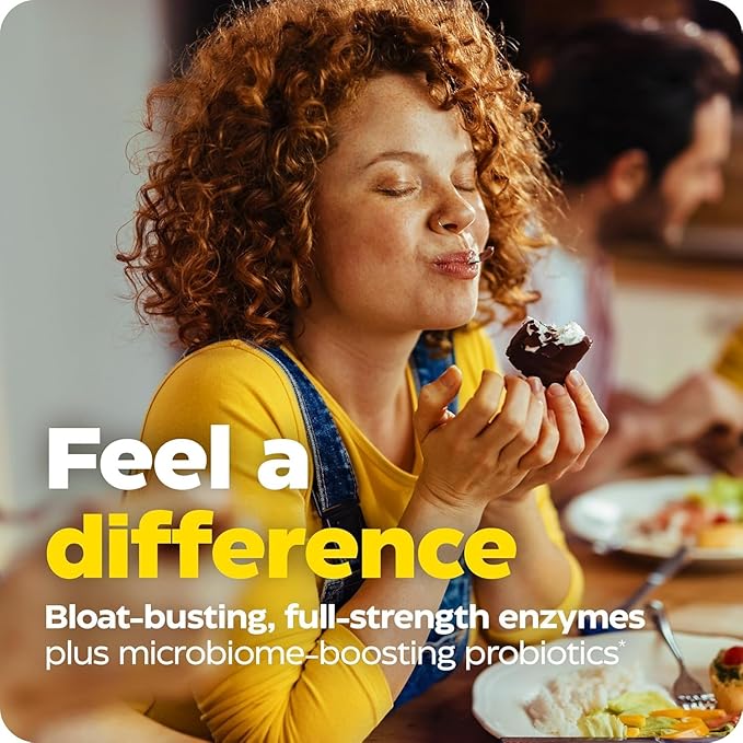 Enzymedica Digest Gold + Probiotics, 2-in-1 Formula for Gut Health, Digestive Enzymes & 1 Billion Active Probiotic Cultures, 90 Count