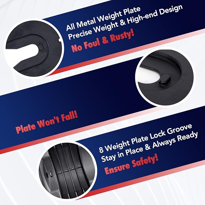 25/55 lbs Pair Adjustable Dumbbells Set, Adjustable Weights Dumbbells Set for Men and Women with Anti-Slip Fast Adjust Weight by Turning Handle,Black Dumbbell with Tray