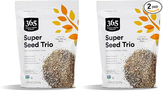 365 by Whole Foods Market Super Seed Blend, 16 OZ (Pack of 2)