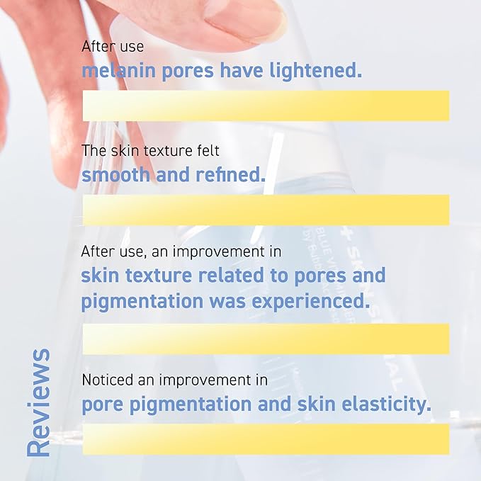 Blue Vitamin Bubble Serum, Niacinamide 50,000ppm, Adenosine, Pore Care & Skin Tone Support, Anti-Wrinkle, Korean Face Serum, 2.36 Fl Oz