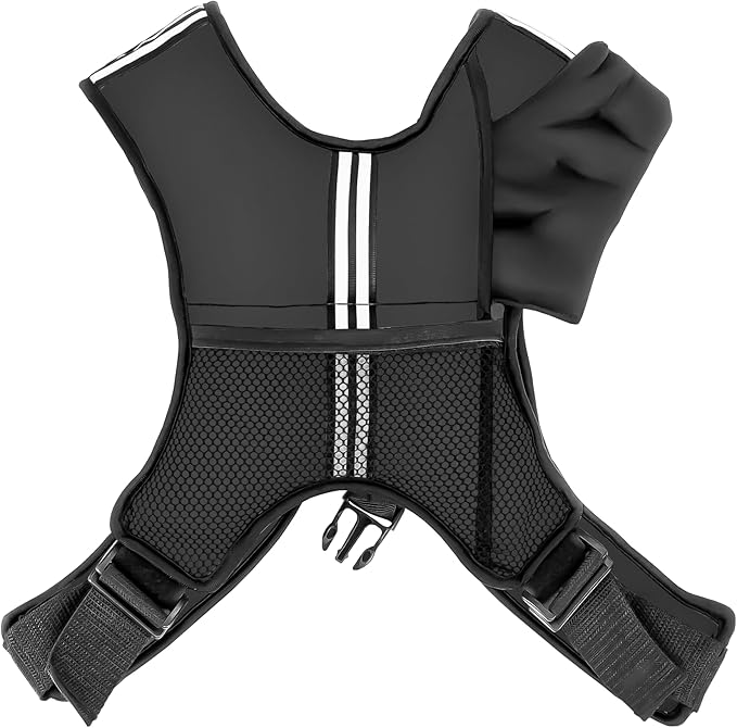 Weighted Vest for Men and Women 6Lb/8Lb/10Lb/12Lb/15Lb/20Lbs Adjustable Workout Vest for Strength Training, Running, Cardio, Rucking, Fitness & Cross Training