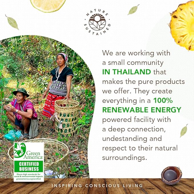 Nature Sustained Natural Shampoo for Dry Hair & Scalp - Organic, Raw & Wildcrafted w/Probiotics, Hypoallergenic, Hydrating Shampoo - 9 Oz