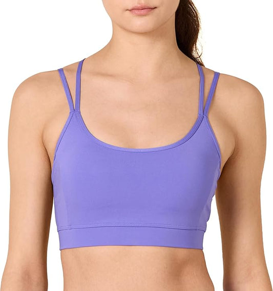 Amazon Essentials Womens Active Sculpt Light Support Strappy Back Sports Bra