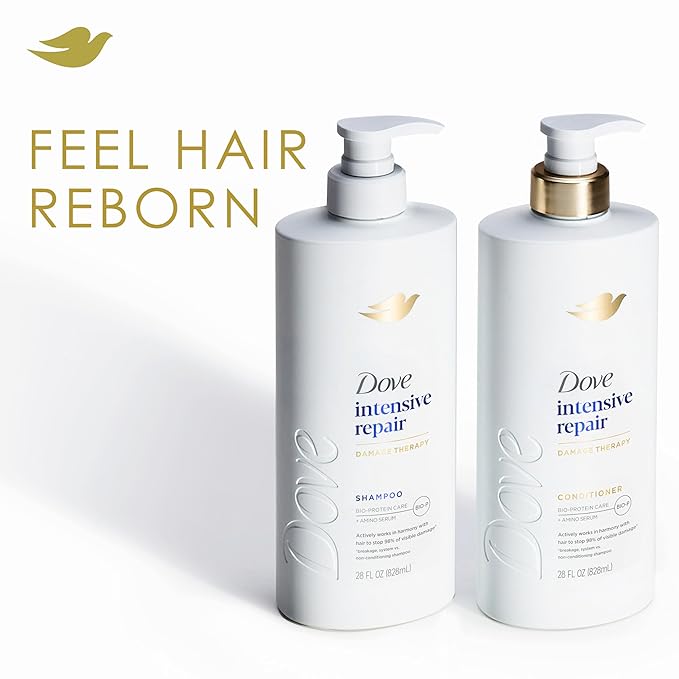 Dove Shampoo Intensive Repair 28 Fl oz Conditioner Intensive Repair 28 Fl oz